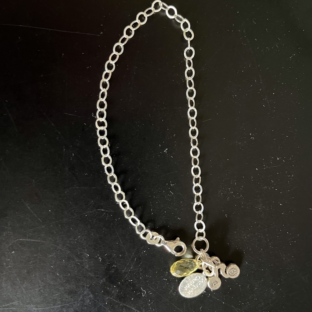 Sterling Silver Charm Bracelet